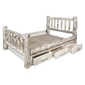 Full Bed with Storage T472