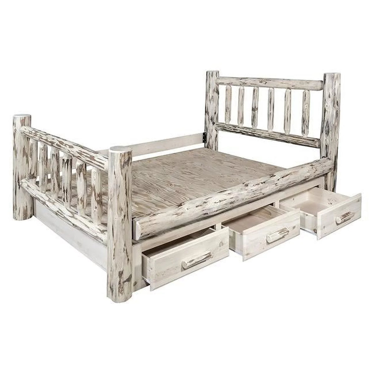 Full Bed with Storage T472