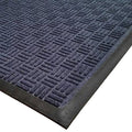 Navy Blue 3 ft x 4 ft Polypropylene Entrance Carpet Mat S747921