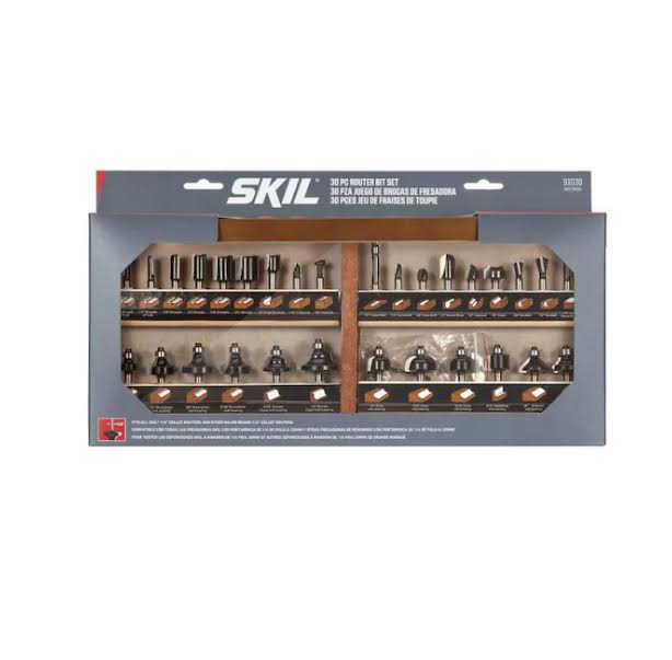 30-Piece Carbide Router Bit Set Y127