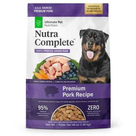 Freeze Dried Raw Pork Dog Food Y634