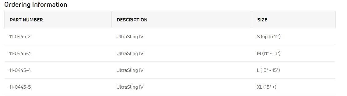 UltraSling IV Medium K195