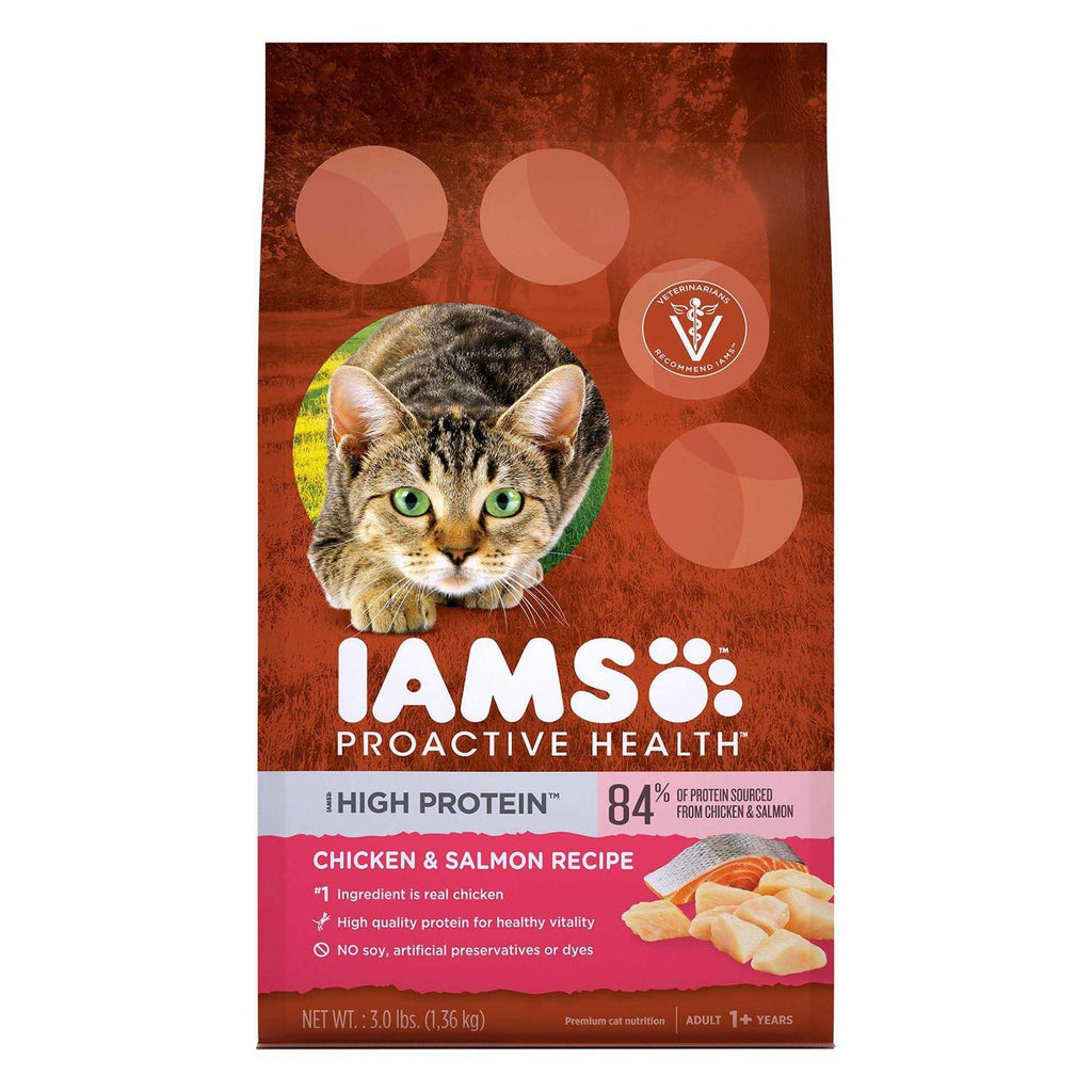High Protein Chicken & Salmon Dry Cat Food M807646