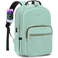 15.6" Quilted Laptop Backpack with USB D62765