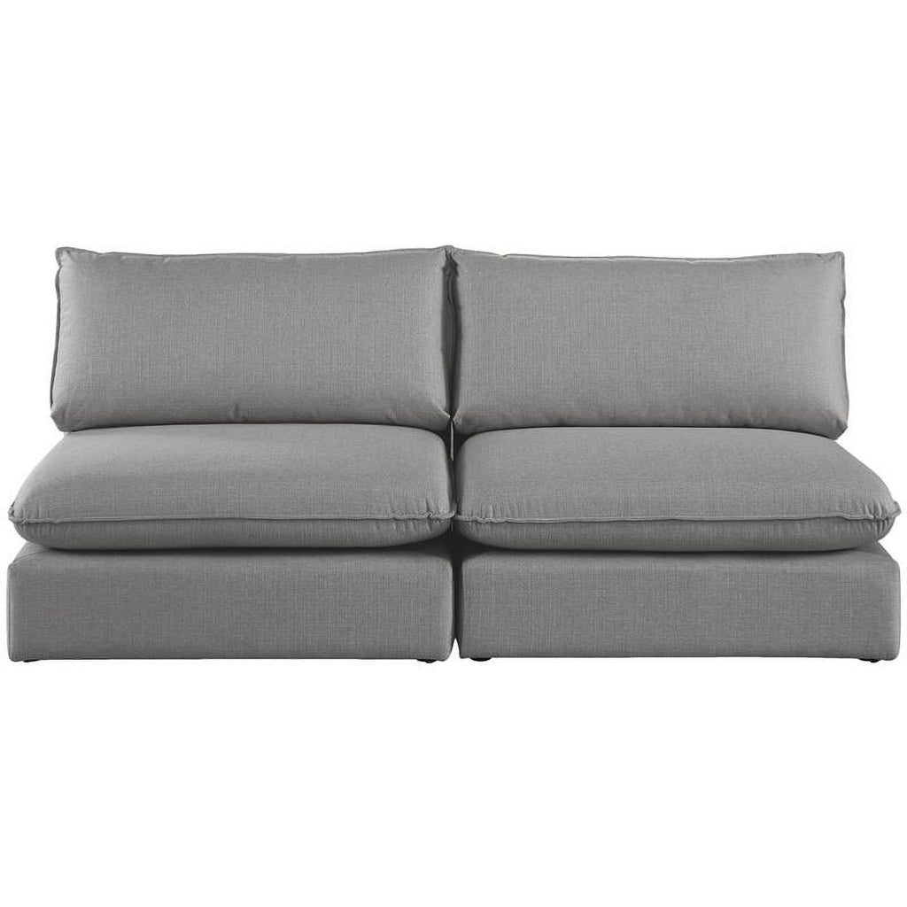 Grey Linen Textured Modular Sofa Q172347
