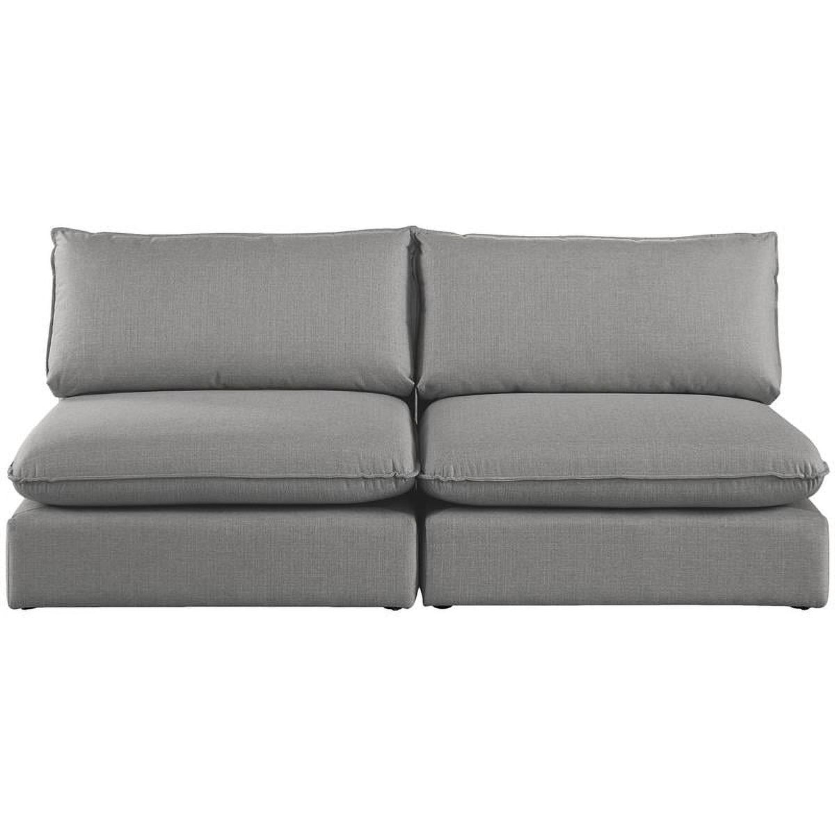 Grey Linen Textured Modular Sofa Q172347