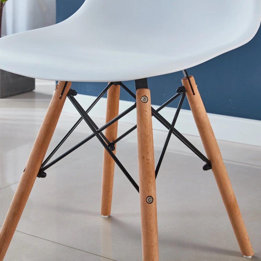 Square 5-Piece Dining Table Set with 4 Chairs F819753