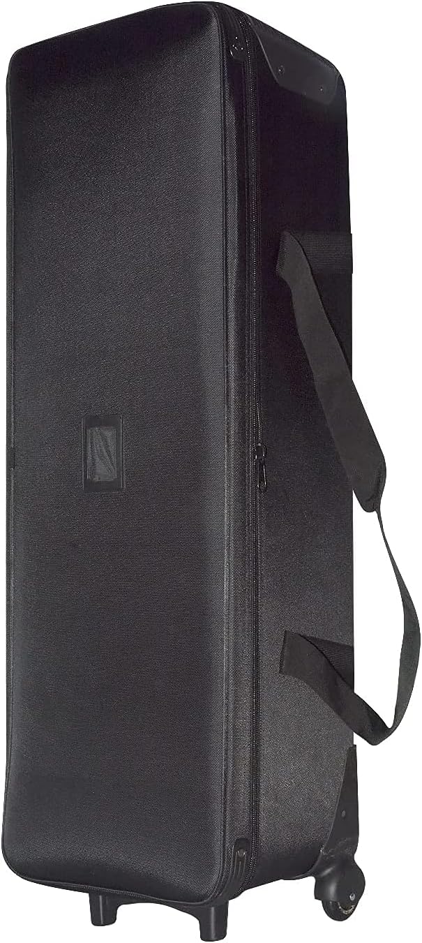 Camera Trolley Case with Straps Padded Compartment and Wheels 44x15x11.8 inches T8162