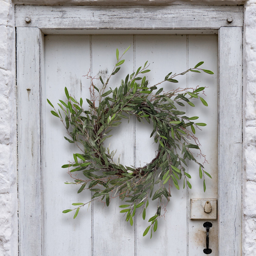 Olive Leaf Wreath 34" E39673