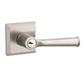 Entry Federal Lever Square Rose Satin Nickel L93222