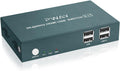 2 Port 4K@60Hz HDMI KVM Switch with USB 2.0 Hub G825598