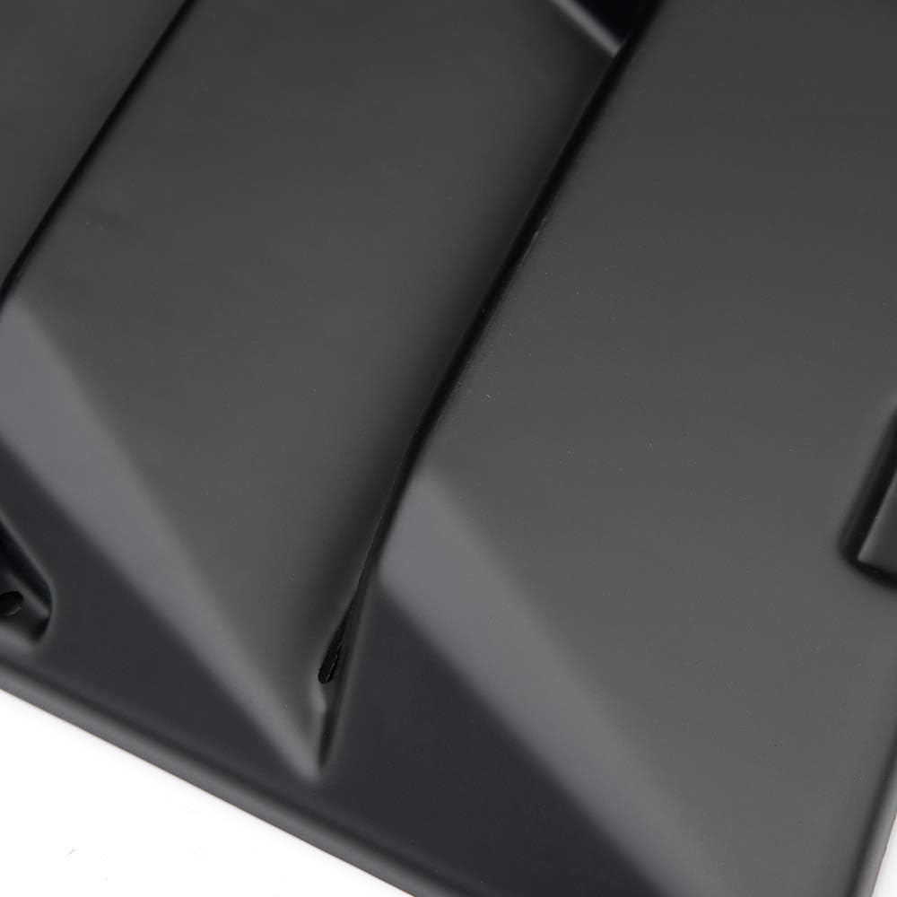Matte Black Rear Window Louvers for Chevy Camaro N809