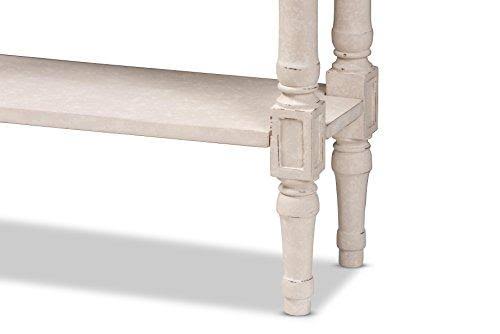 Whitewash Console Table I945