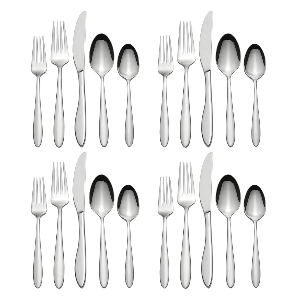 20-Piece Stainless Steel Silverware Set U46581