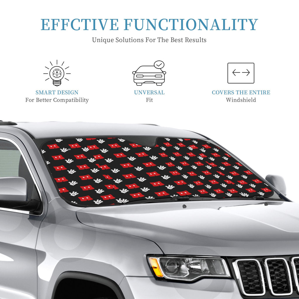 Medium Size Car Sun Shades Front Windshield P2571