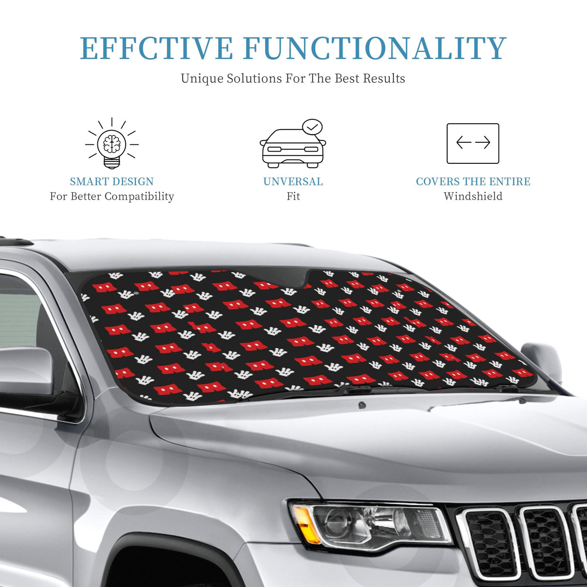 Medium Size Car Sun Shades Front Windshield P2571