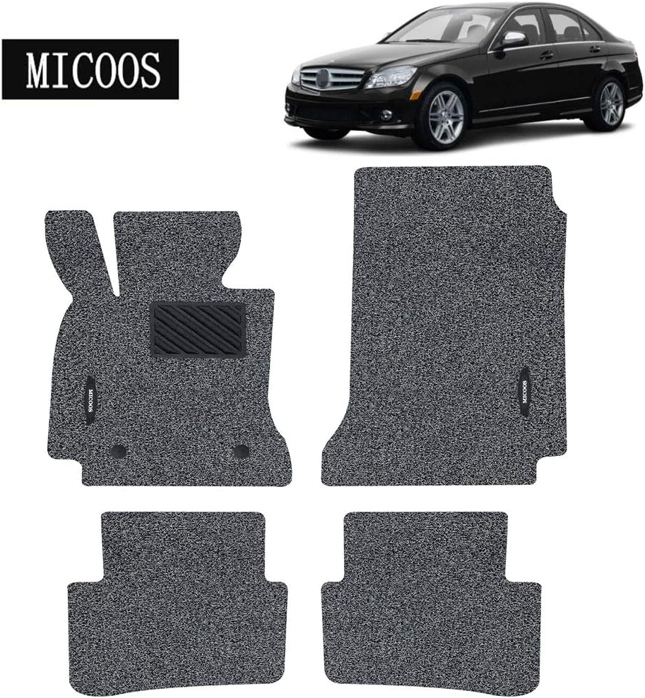 Black All Weather Car Floor Mat Set M5810
