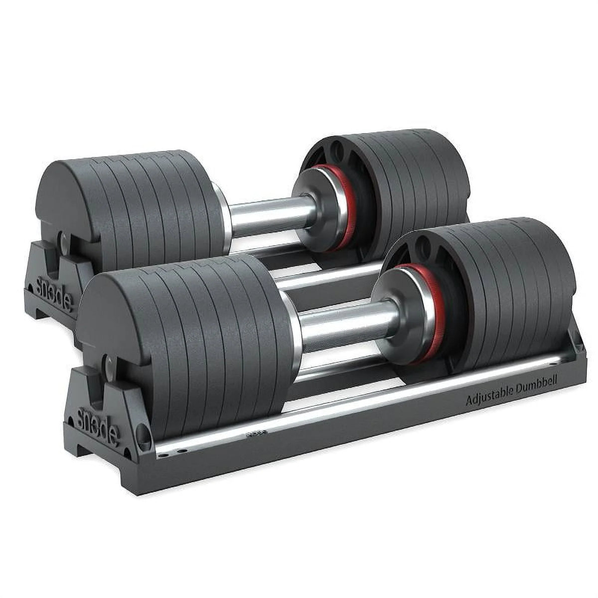 80 lbs Adjustable Dumbbell Set of 2 Cast Iron J827