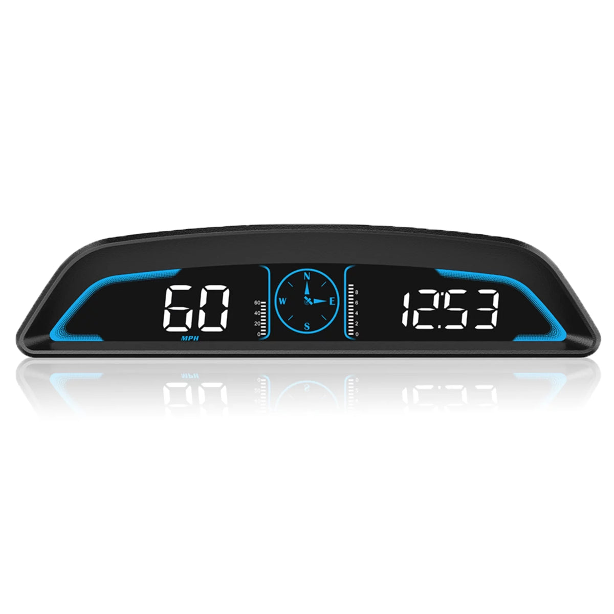 Digital GPS Speedometer Head Up Display with Compass Altitude HD LCD R8859
