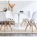 Square 5-Piece Dining Table Set with 4 Chairs F819753