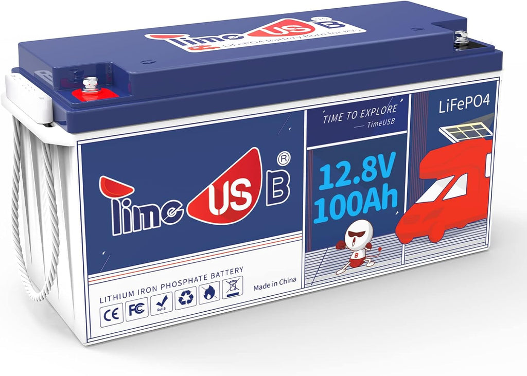 12V 100Ah LiFePO4 Battery with 100A BMS Z344431