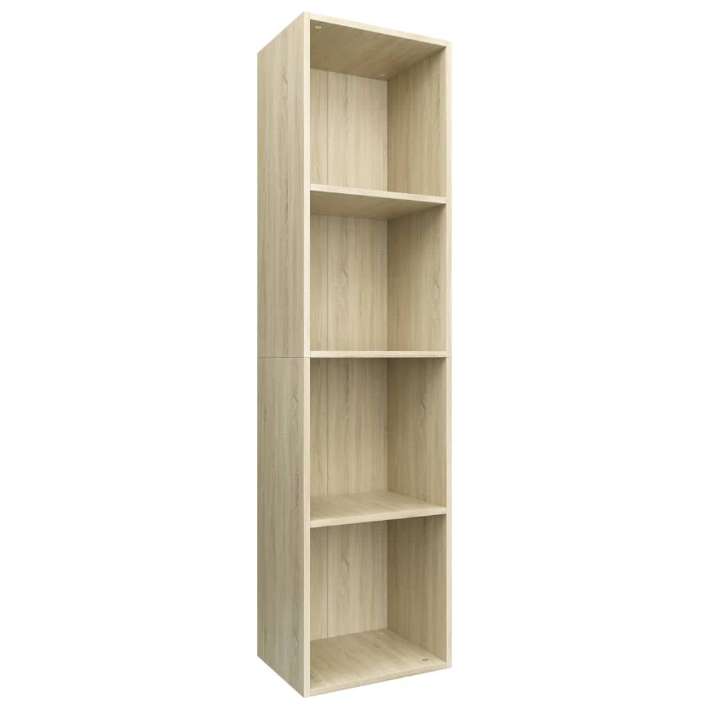 Black Chipboard Book Cabinet TV Cabinet N746691