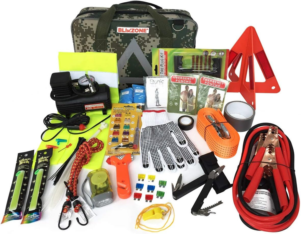 Camo 81 Pc Auto Emergency Car Kit Q14351