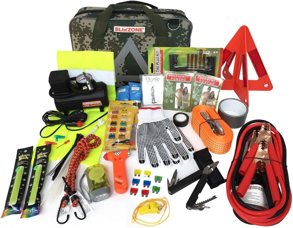 Camo 81 Pc Auto Emergency Car Kit Q14351