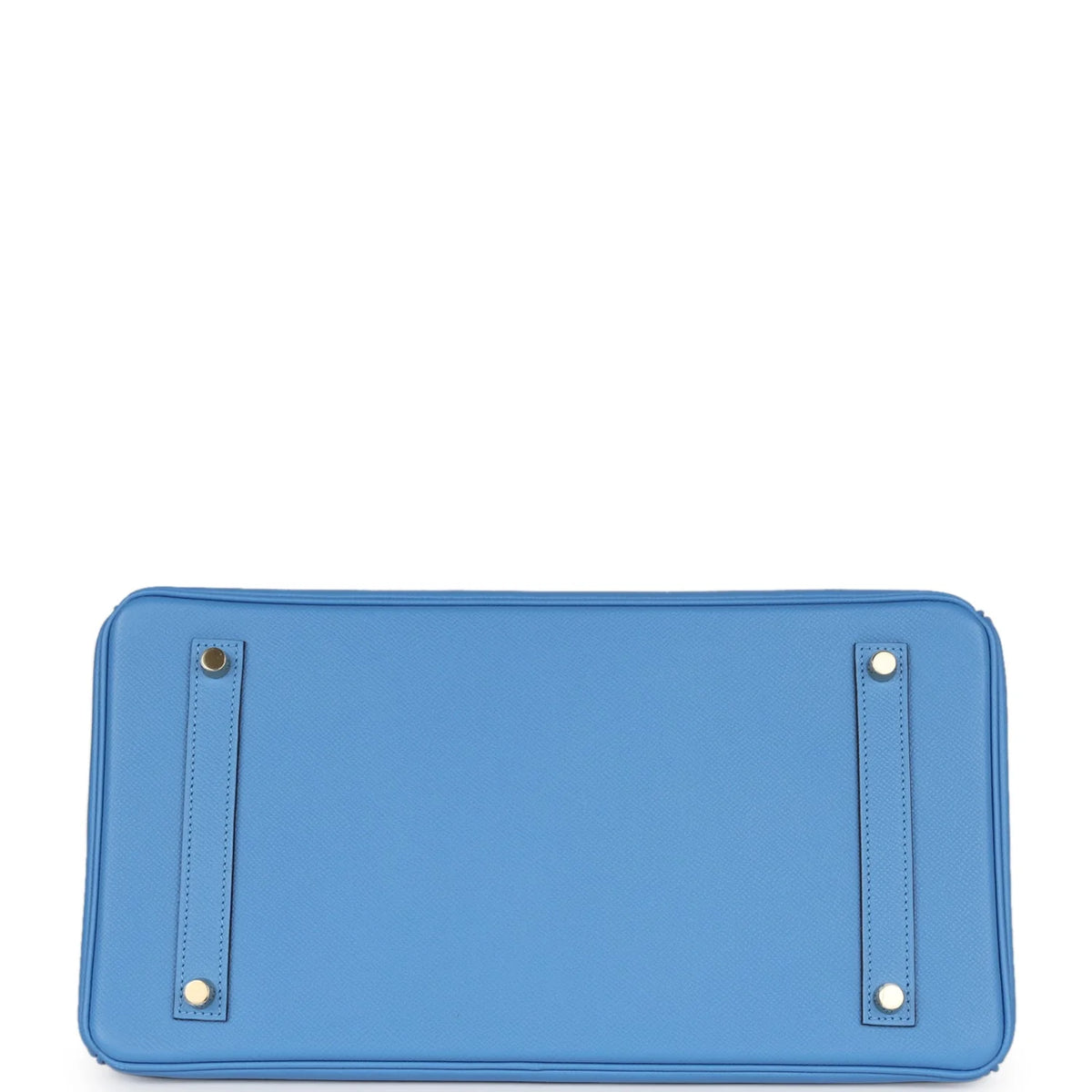 Birkin 35 Bleu Paradise Epsom Gold Hardware N41204