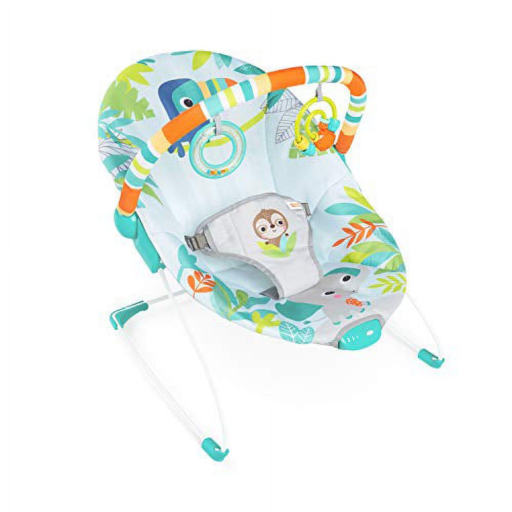 Vibrating Bouncer with Toy Bar D6532