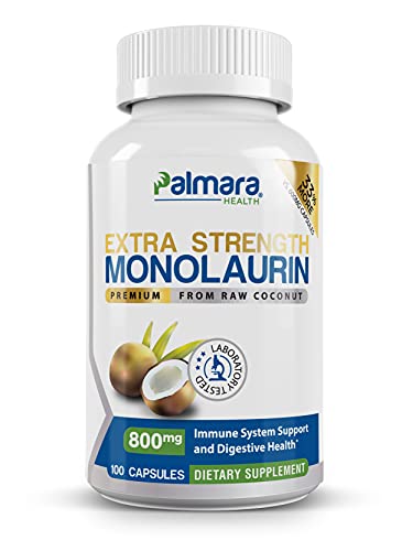 Monolaurin 800mg Capsules F7847