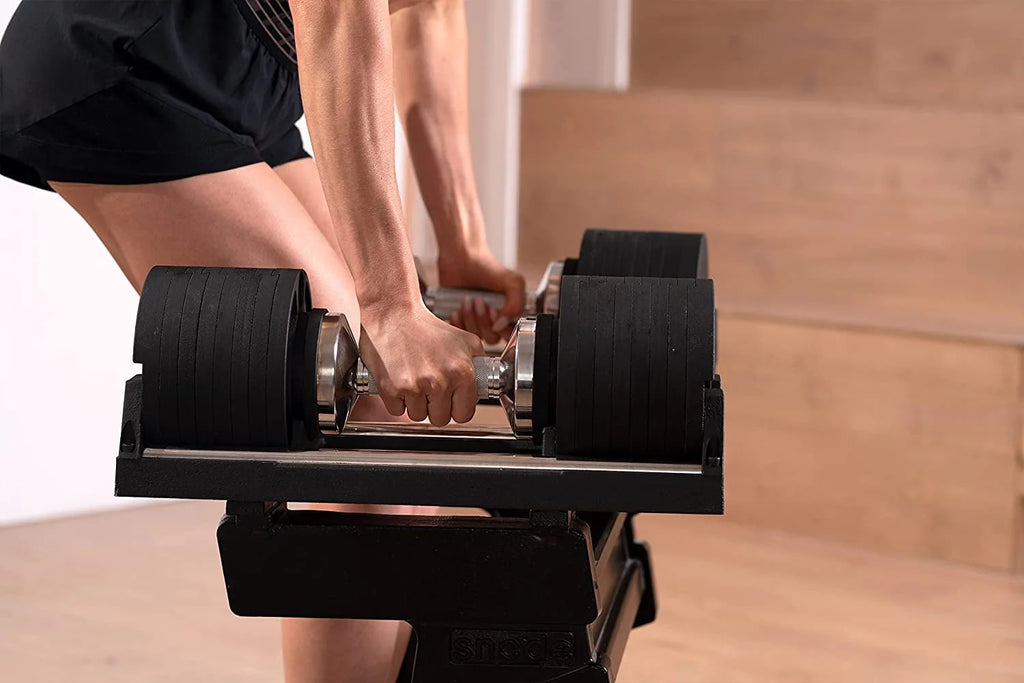 80 lbs Adjustable Dumbbell Set of 2 Cast Iron J827