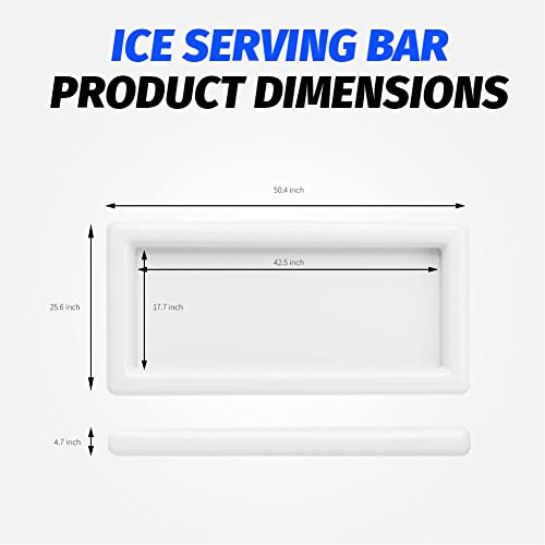 Large Inflatable Ice Serving Bar with Drain Plug M20284
