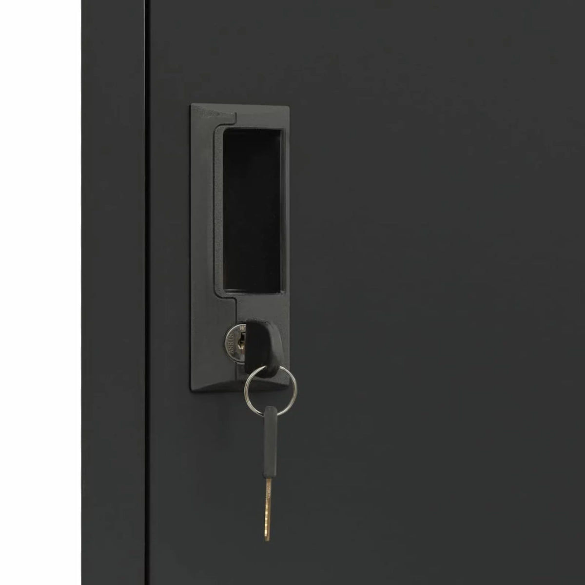 5 Lockable Doors Steel Locker Cabinet Y46749