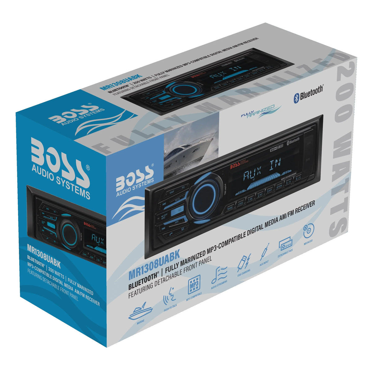Marine Receiver with Bluetooth USB SD H24328