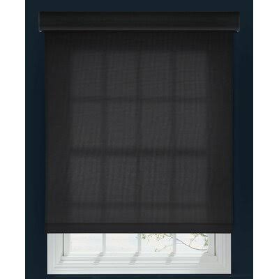 Black 5% Light Filtering Roller Shade C386935
