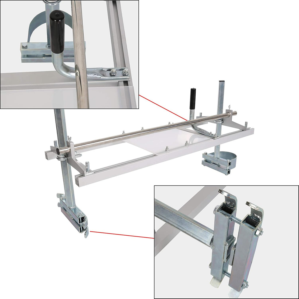 14" - 36" Portable Aluminium & Steel Chainsaw Guide Bar Mill Pack of 2 L315