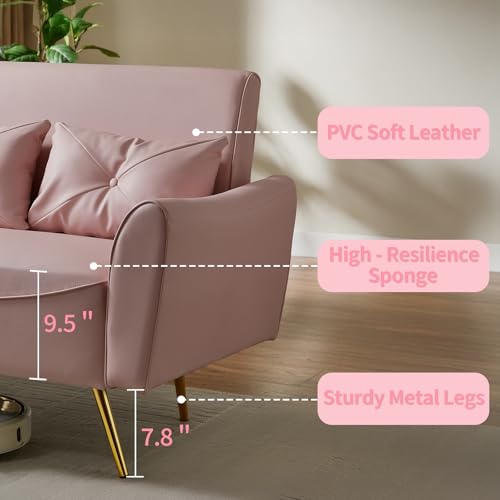 Blue Velvet Loveseat Sofa M84342