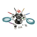 6-Color Airbrush Kit with Holder, 16 Piece P891