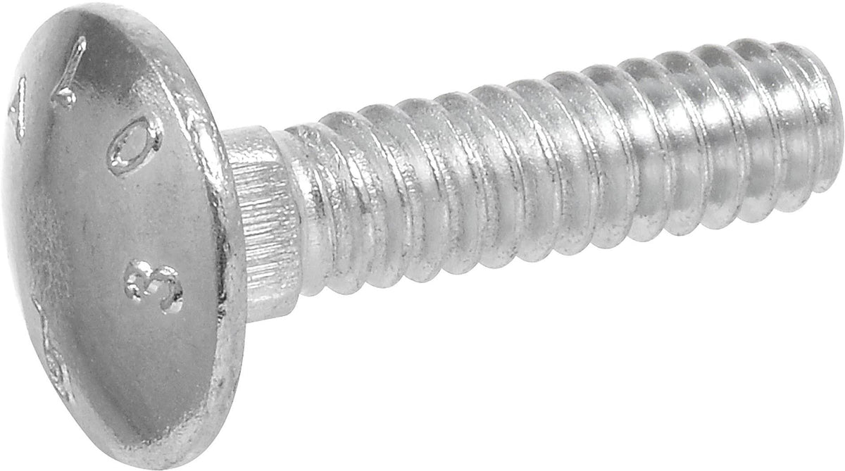 1/4 x 8-Inch Zinc-Plated Steel Carriage Bolt 100-Pack U69320