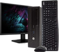 Intel Quad-Core i5 Desktop Computer PC with 500GB HDD, 4GB DDR3 RAM, Windows 10 Home, DVD, WiFi, 24in Monitor, Wireless Keyboard and Mouse T672929
