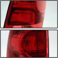 2005-2008 Toyota Tacoma Tail Lights Rear Brake Lamps OE Style Z62946