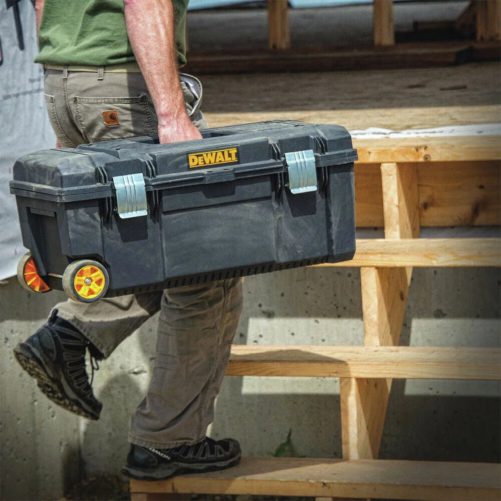 Black Tool Box on Wheels Y149