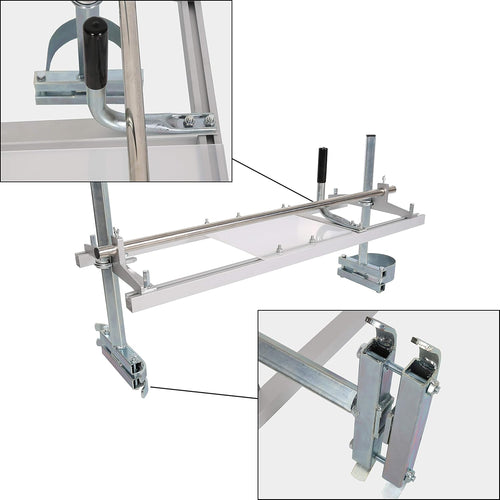 14" - 36" Portable Aluminium & Steel Chainsaw Guide Bar Mill Pack of 2 L315