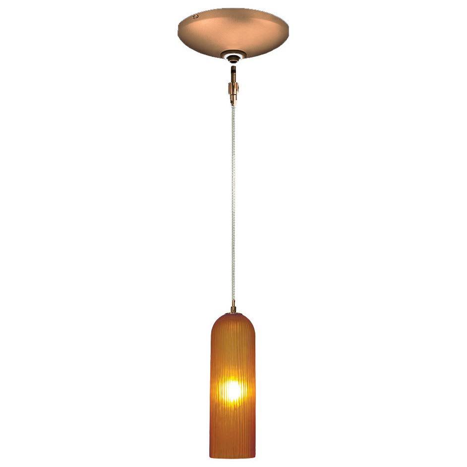 4 in. 1-Light Bronze Mini Pendant E903