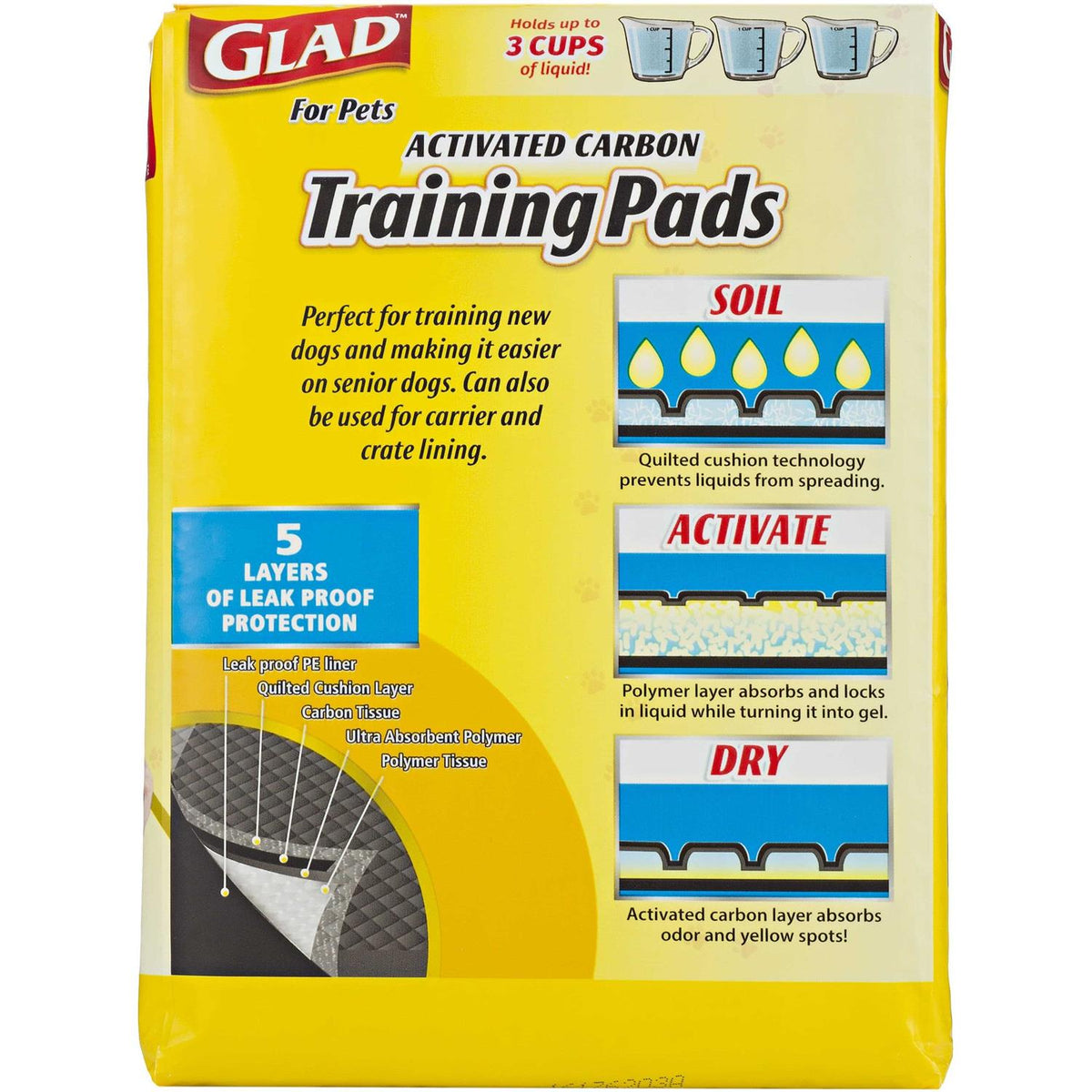 Training Pads Activated Carbon Y77558