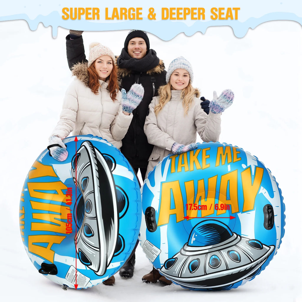 47 Inch Inflatable PVC Snow Tube G798