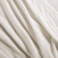 Twin XL Cream White Microfleece Sheet Set C937987