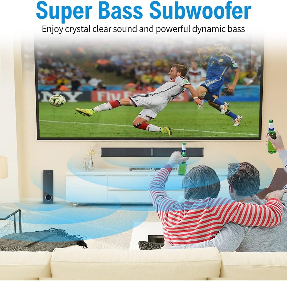 190W 2.1CH Sound Bar with Subwoofer S52142