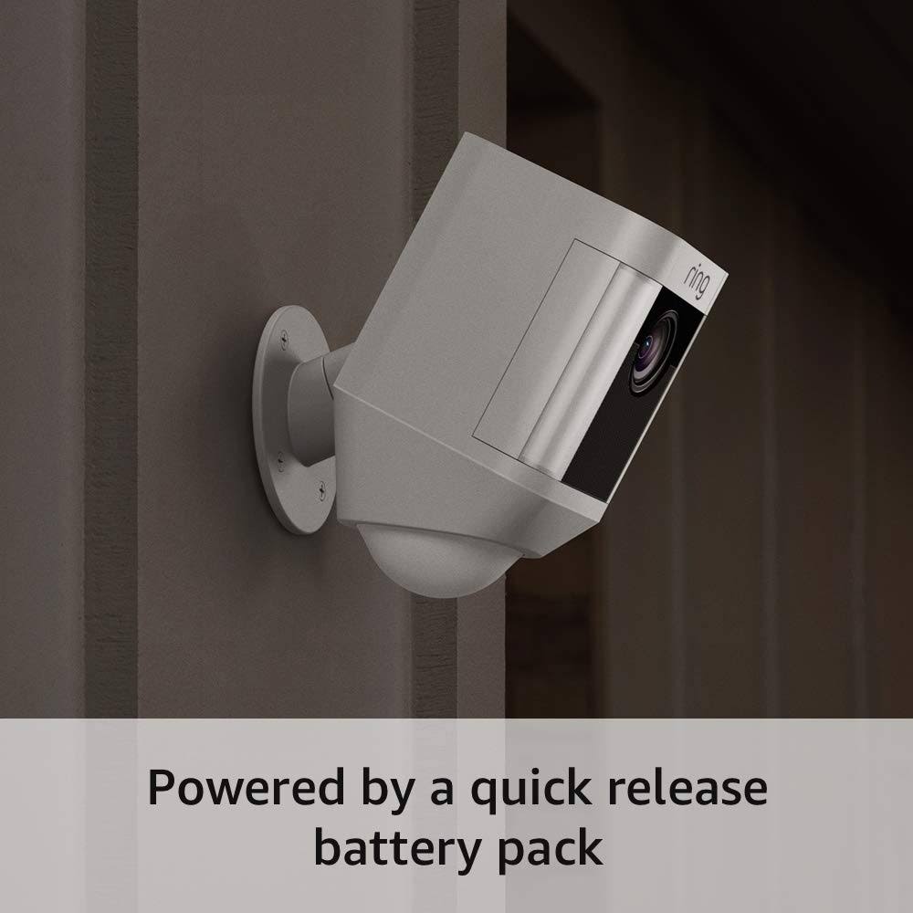 Black HD Security Camera with Two-Way Talk and Siren Alarm S63303